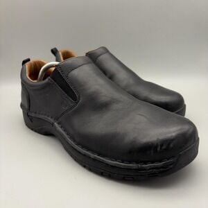Red Wing 6700 Shoes Mens Size 10.5 Black Leather Slip On Work Slip Resistant